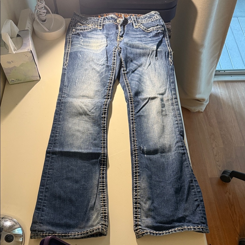 Rock Revival Blue Denim Jeans